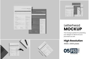 Letterhead Mockup