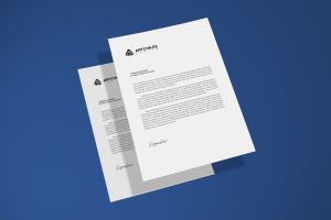 Letterhead Mockup