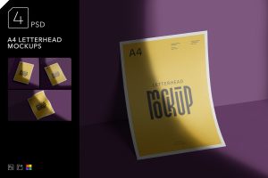 Letterhead mockup