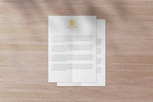 letterhead Mockup