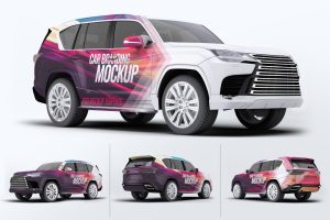 Lexus Sport Utility Vehicle Mock-Up