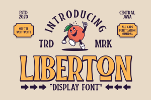 LIBERTON DISPLAY FONT