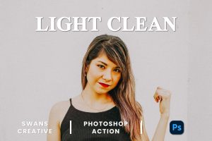 Light Clean Photoshop Action