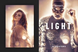 Light Flare Effect for Posters
