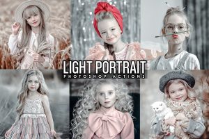 Light Portrait Photoshop Actions