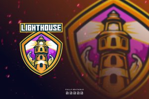 Lighthouse Logo Template