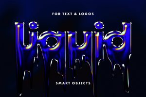 Liquid Slime Text Effect