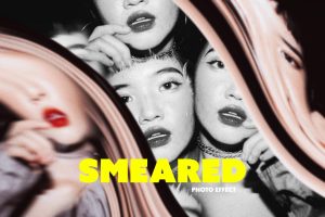 Liquid Smeared Photo Effect