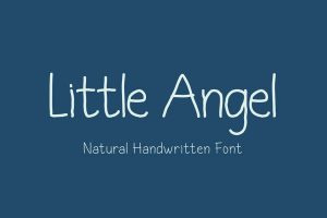 Little Angel – Innocent Handwritten Font