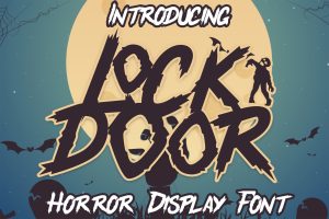 Lockdoor – Halloween Font