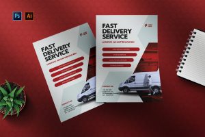 Logistics – Poster Template