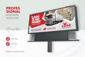 Logistics Billboard Templates