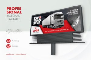 Logistics Billboard Templates