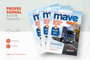 Logistics Flyer Templates