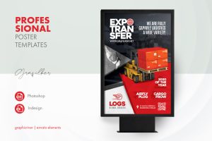 Logistics Poster Templates
