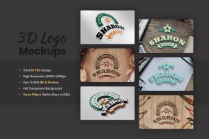 Logo Mockup Set