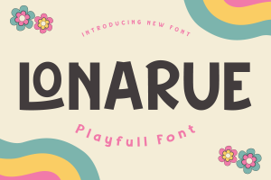 Lonarue | Playful Font Display