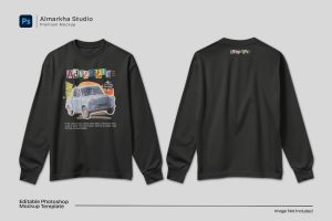 Long Sleeve TShirt Mockup
