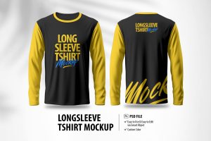 Long Sleeve Tshirt Mockup