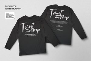 Long Sleeves Tshirt Mockup