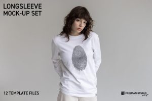 Longsleeve Mock-Up Set