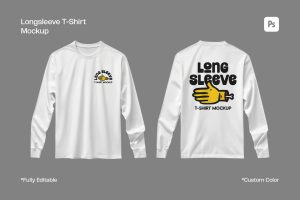 Longsleeve T-Shirt Mockup