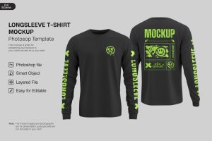 Longsleeve T-Shirt Mockup