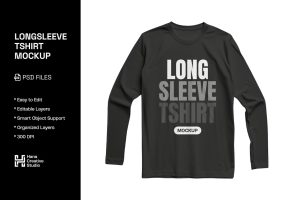 Longsleeve Tshirt Mockup