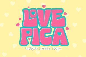 Love Pica – Lovely Valentine Font