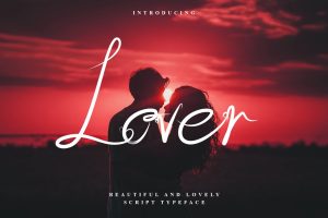 Lover – Romantic Valentine Script