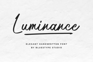 Luminance – Elegant Font