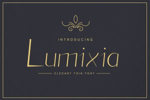 Lumixia – Elegant Font
