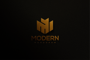 luxury 3D logo mockup