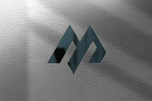 Luxury 3D logo mockup