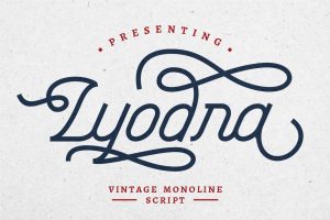 Lyodra – Modern Vintage Script