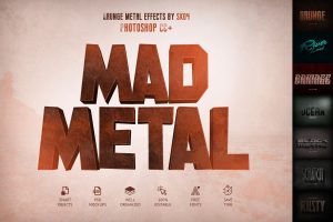 Mad Metal – Text Effects