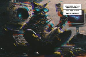 Madness Glitch Photo Effect