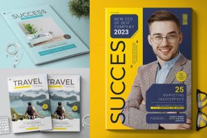 Magazine Cover Template