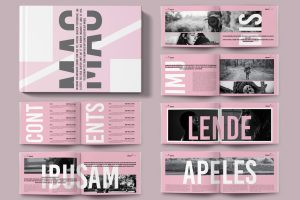 Magazine Landscape Layout