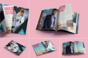 Magazine Spread Mockups