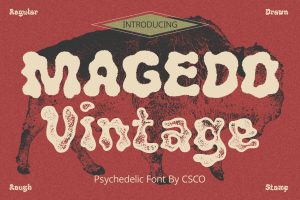 Magedo Vintage – Fluid Font