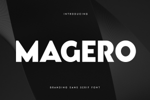 Magero – Branding Sans Serif Font