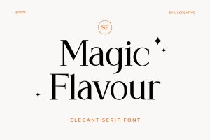 Magic Flavour Elegant Serif Font