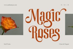 Magic Roses – Serif Clean Elegant