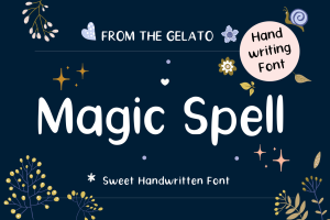 Magic Spell Minimal Handwritten Cute Font