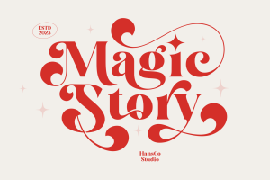 Magic Story Font