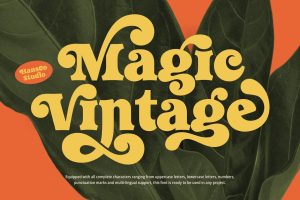 Magic Vintage Font
