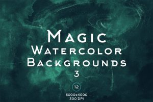 Magic Watercolor Backgrounds 3