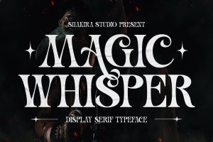 Magic Whisper – Dramatic Serif Font