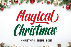 Magical Christmas Font